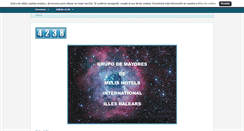 Desktop Screenshot of grupomayoresmelia.com